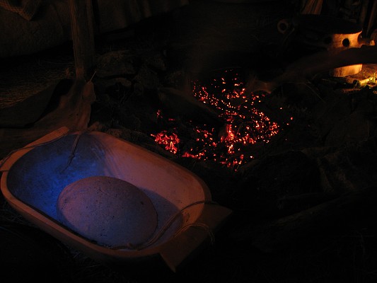 Pravěk 2008 / Pečení chleba / Pečení chleba 
