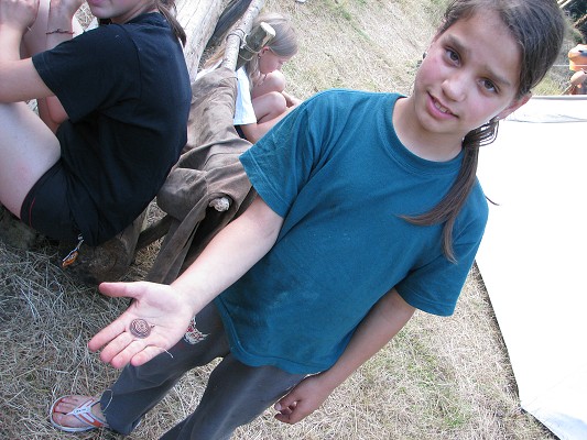 Pravěk 2008 / Řemesla / Tepání 