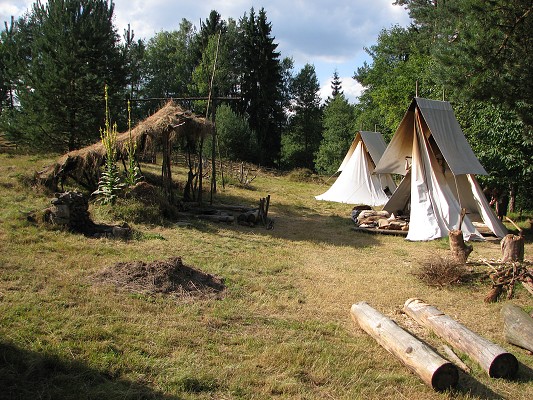 Pravěk 2008 / Vesnička / Celkový pohled 