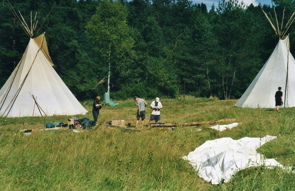 Bourn teepee